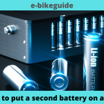 Is it easy to put a second battery on an e-bike?