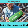 Are electric bike conversion kits legal