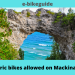 Are electric bikes allowed on Mackinac island?