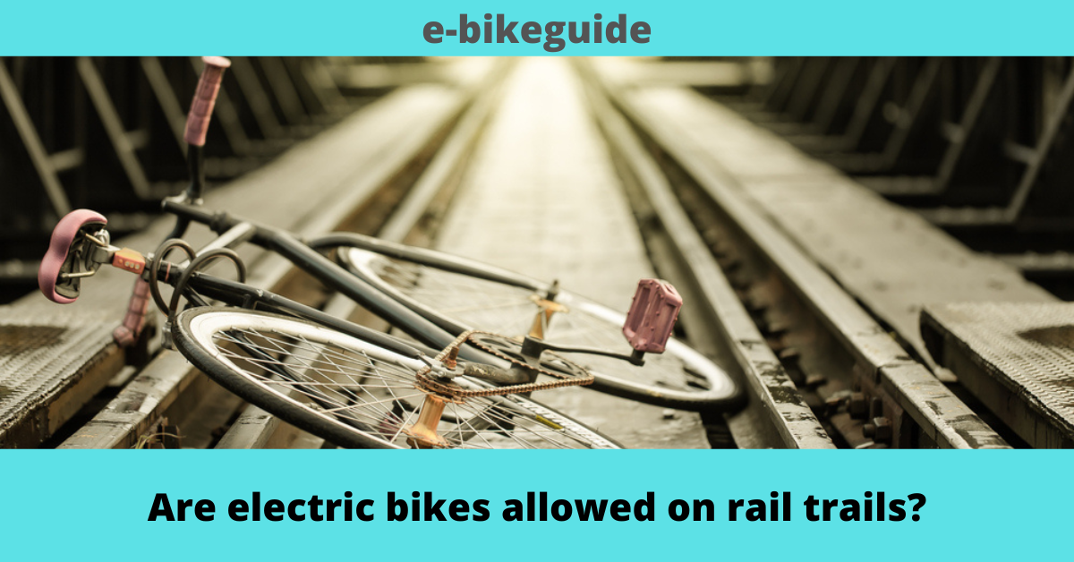 electric bikes on rail trails