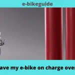 Can I leave my e-bike on charge overnight ?