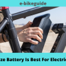 What Size Battery Is Best For Electric Bikes?