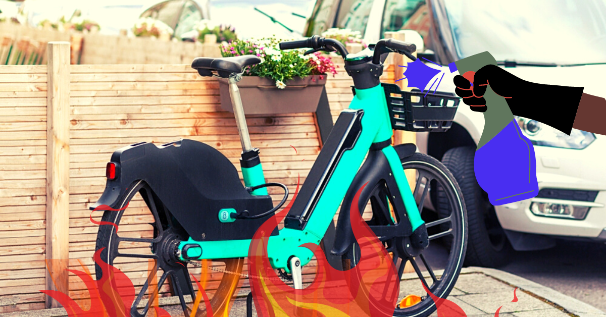 Can you spray water on an electric bike fire? eBike Guide
