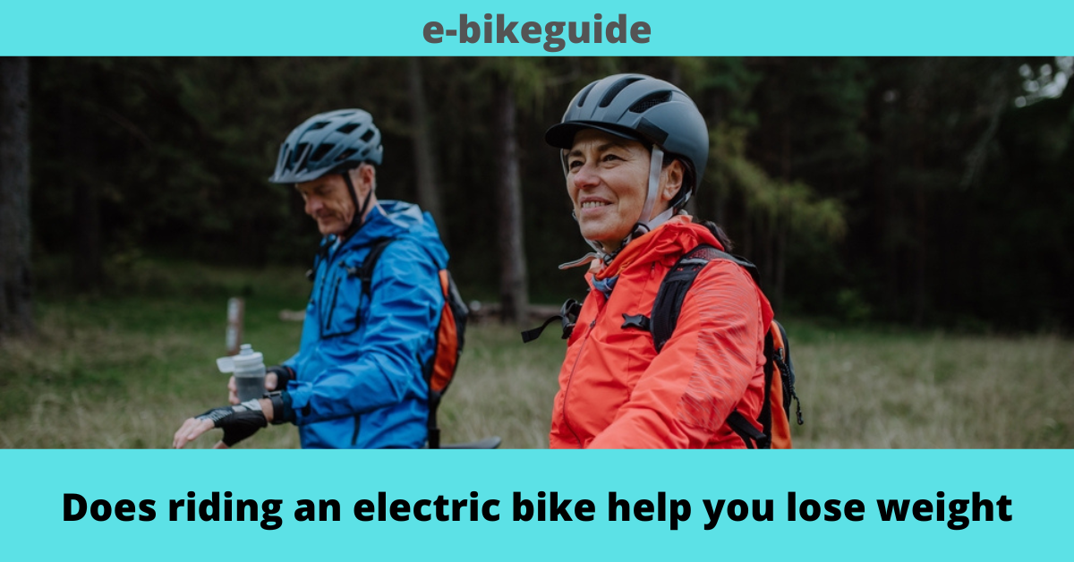 Does riding an electric bike help you lose weight