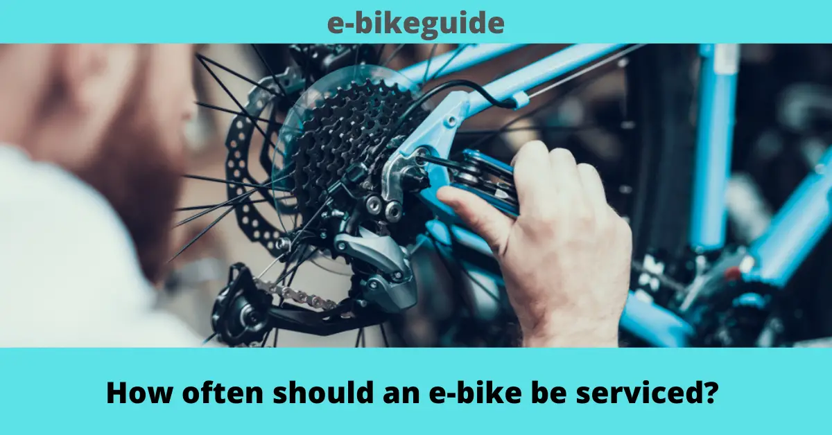 How often should an e-bike be serviced? 