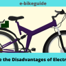 What Are the Disadvantages of Electric Bikes?