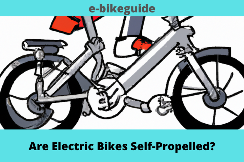 self propelled electric bike