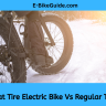 Fat Tire Electric Bike Vs Regular Tire