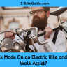 What Is Walk Mode On an Electric Bike and How to Use Walk Assist?