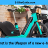What is the lifespan of a new e-bike?