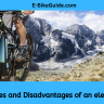Advantages and Disadvantages of an electric ebike