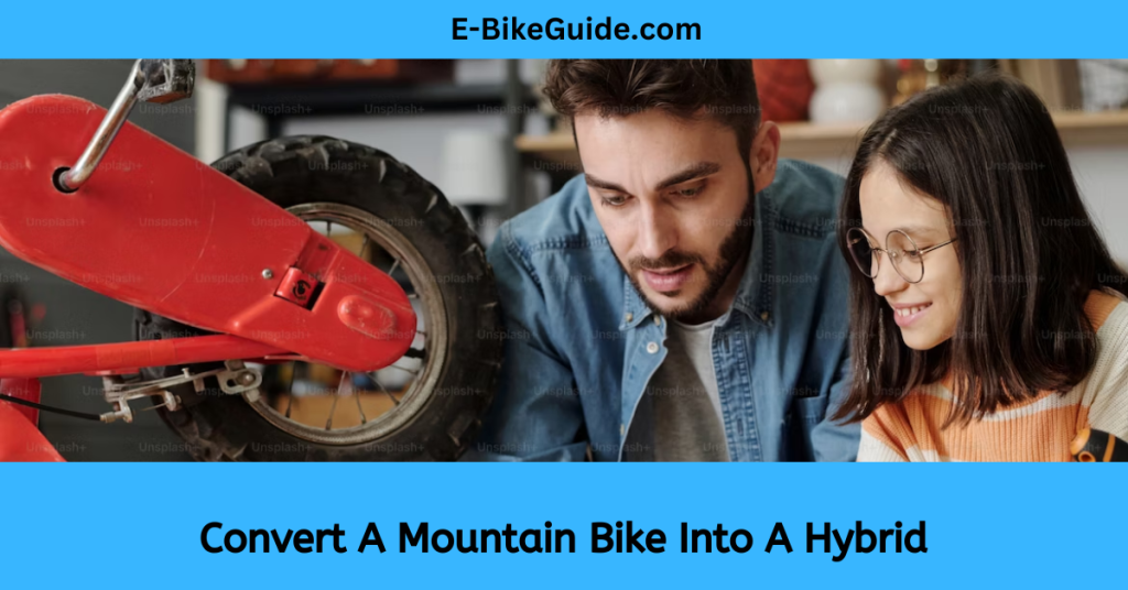 Convert A Mountain Bike Into A Hybrid